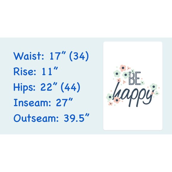 NWT JM Collection Straight Leg Pants Navy Blue Size 14S - Picture 3 of 7